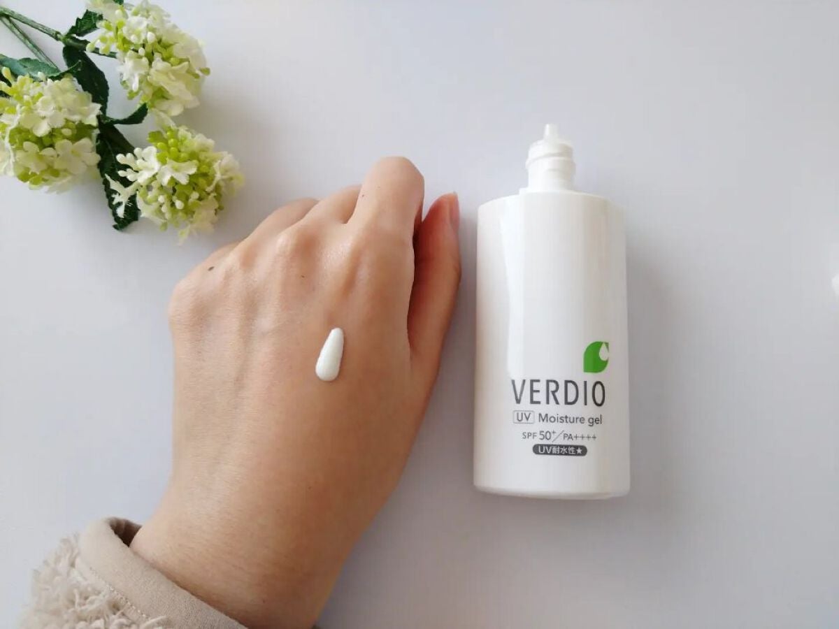 ベルディオ UV モイスチャージェル N/メンターム/日焼け止めジェルを使ったクチコミ(2枚目)