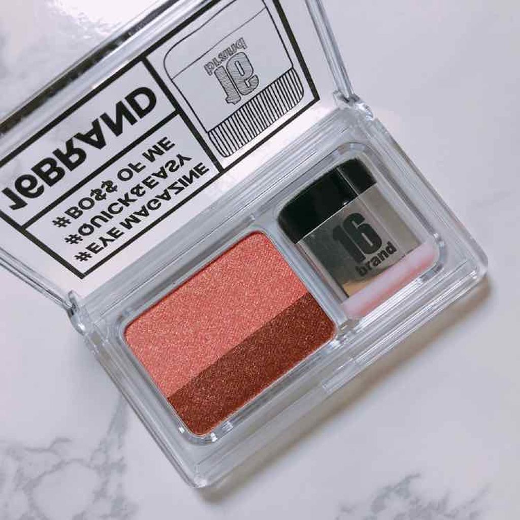 16 EYE MAGAZINE/16BRAND/アイシャドウパレットを使ったクチコミ(3枚目)