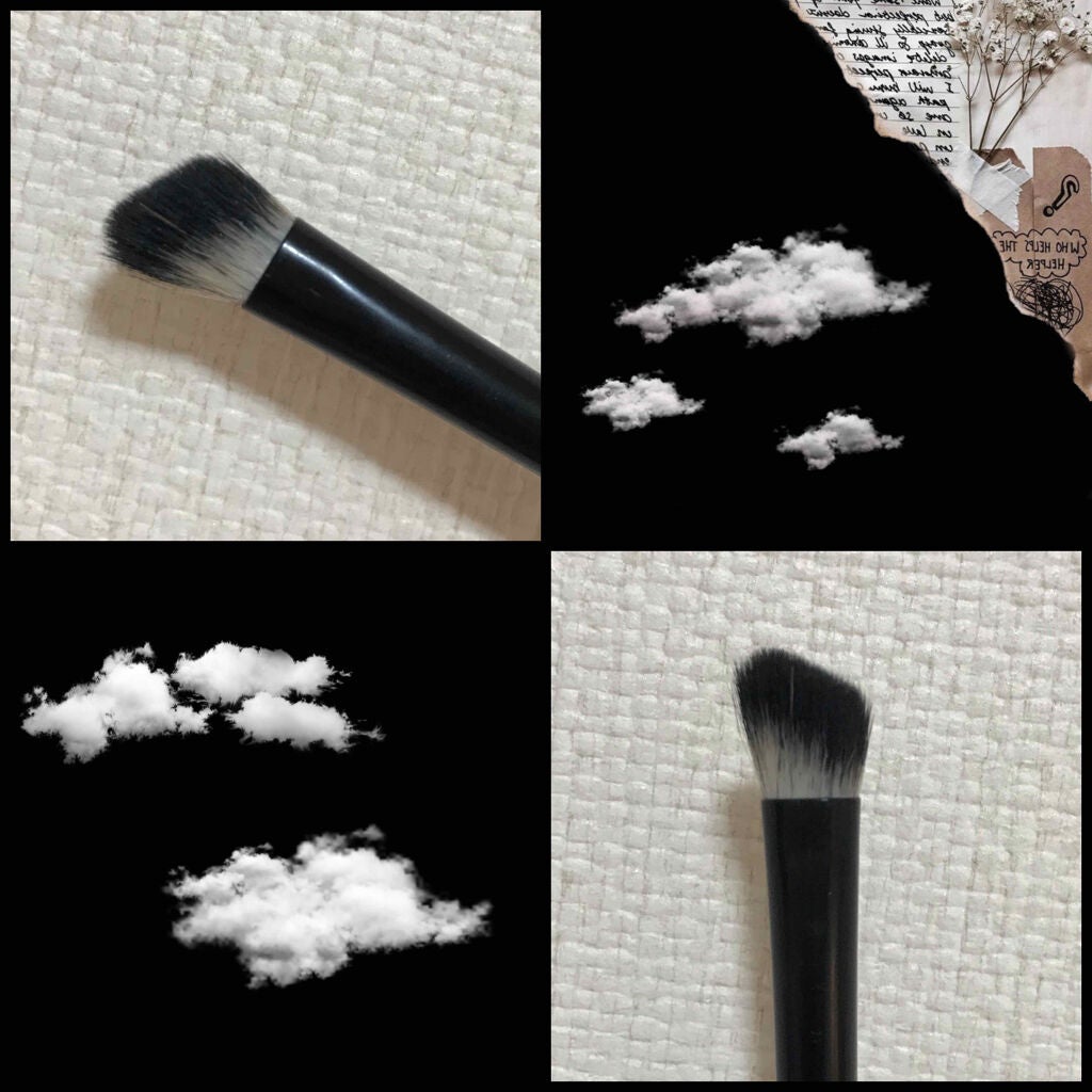 UR GLAM SHADING BRUSH/U R GLAM/メイクブラシを使ったクチコミ(2枚目)