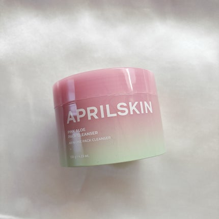 ピンクアロエメレンゲクレンザー/APRILSKIN/その他洗顔料を使ったクチコミ(1枚目)