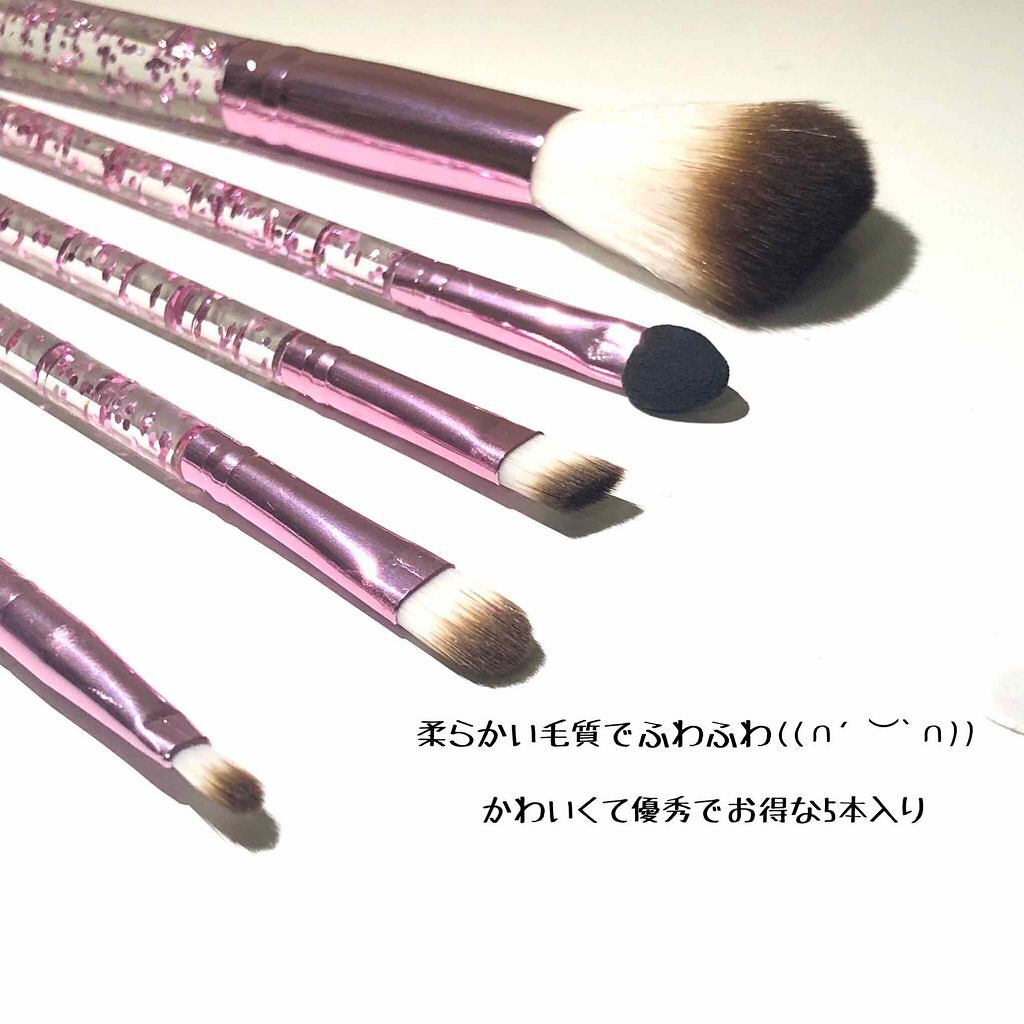メイクブラシセット/3COINS/メイクブラシを使ったクチコミ(3枚目)