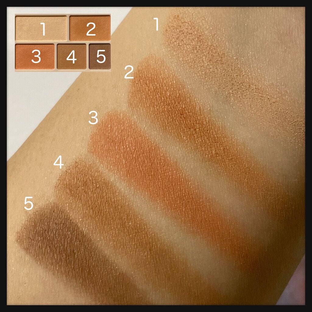 パーフェクトマルチアイズ/キャンメイク/アイシャドウパレットを使ったクチコミ(3枚目)