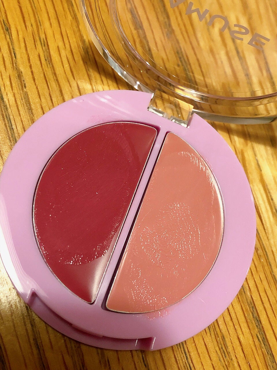 リップ&チークヘルシーバーム/AMUSE/ジェル・クリームチークを使ったクチコミ(2枚目)