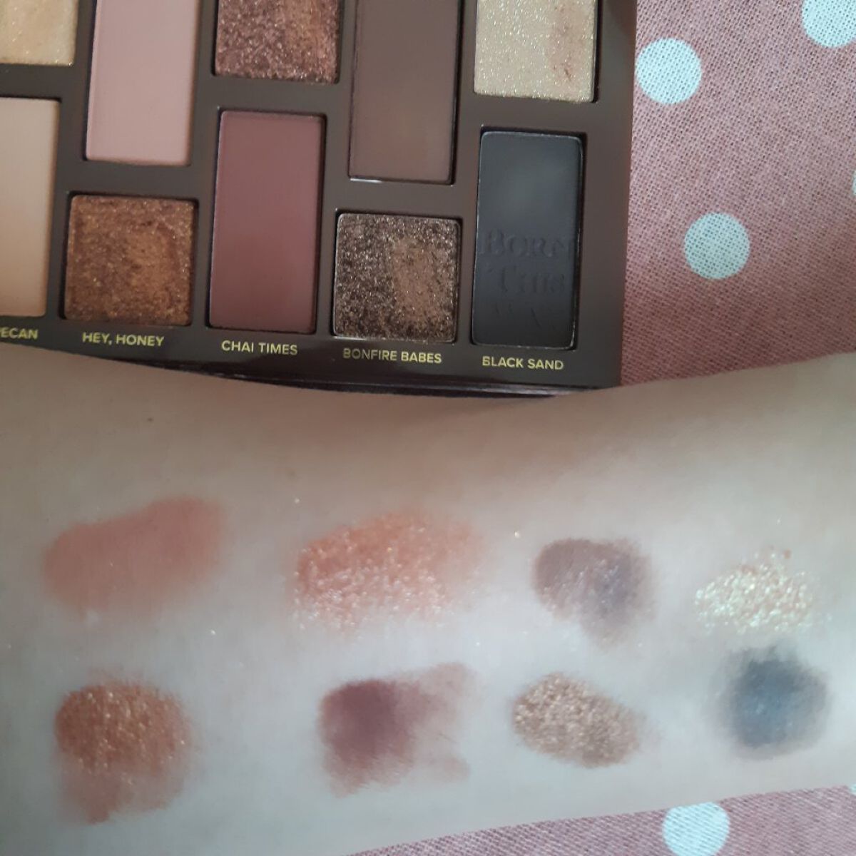 ボーンディスウェイ サンセット ストリップ アイシャドウ パレット/Too Faced/アイシャドウパレットを使ったクチコミ(4枚目)