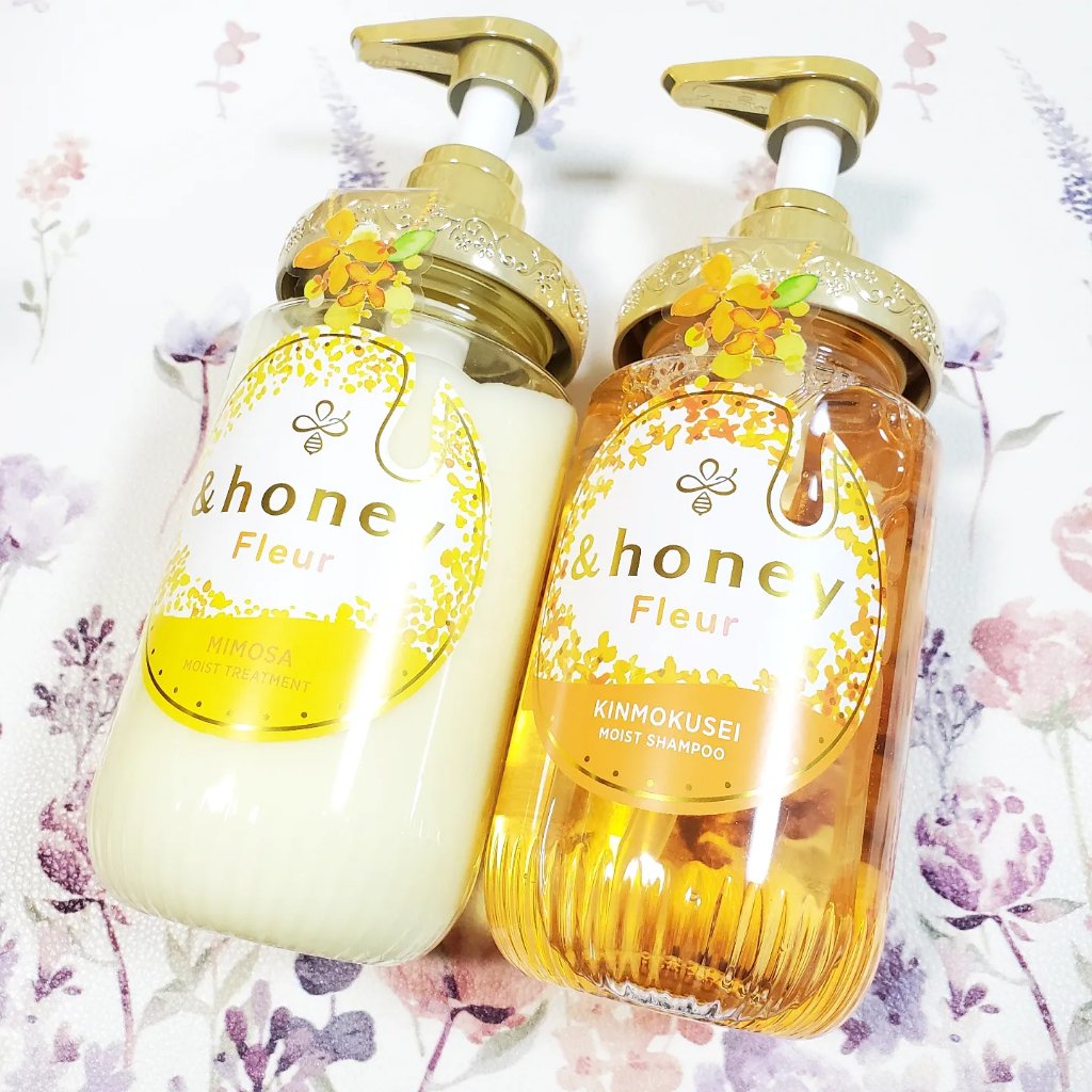 アンドハニー フルール シャンプー1.0 /アンドハニー フルール トリートメント2.0 シャンプー 450ml/&honey/市販シャンプーを使ったクチコミ（1枚目）
