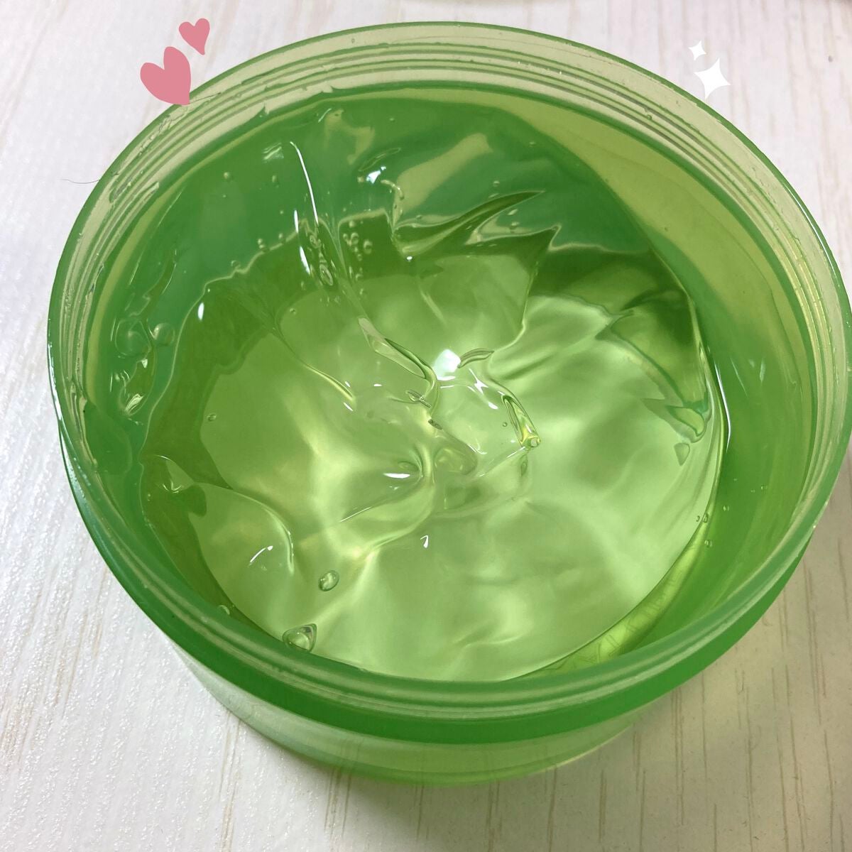 マイルド&モイスチャーアロエジェル/ネイチャーリパブリック/ボディローションを使ったクチコミ(2枚目)