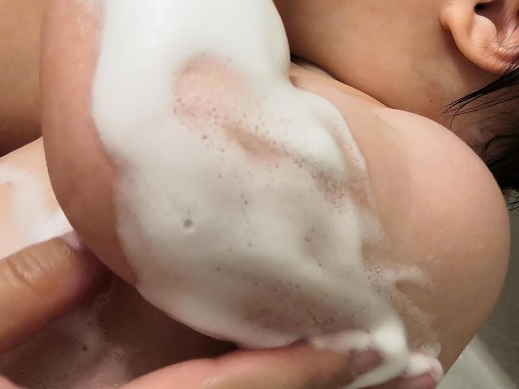 全身ベビーソープ [泡タイプ]/キューピー/ボディソープを使ったクチコミ（2枚目）