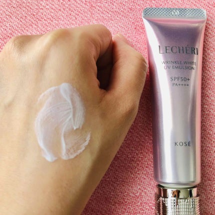 リンクルホワイト UVエマルジョン/ルシェリ/乳液を使ったクチコミ(4枚目)