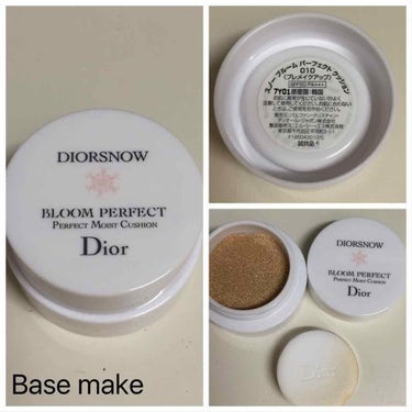 スノー ブルーム パーフェクト クッション SPF50／PA+++/Dior/クッションファンデーションを使ったクチコミ（1枚目）