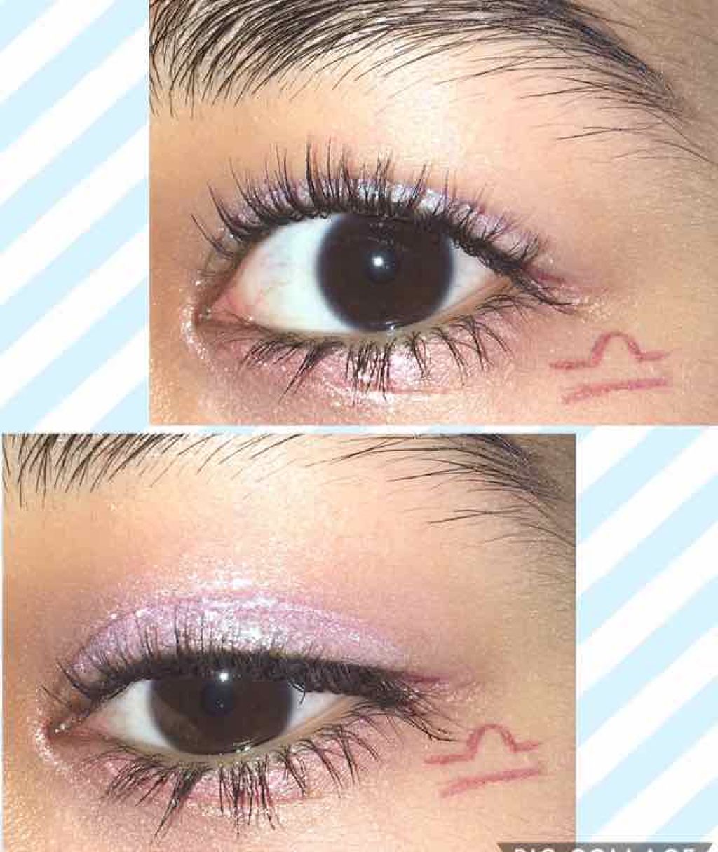 カラーマスカラ/crayontouch-me/マスカラ下地を使ったクチコミ（3枚目）