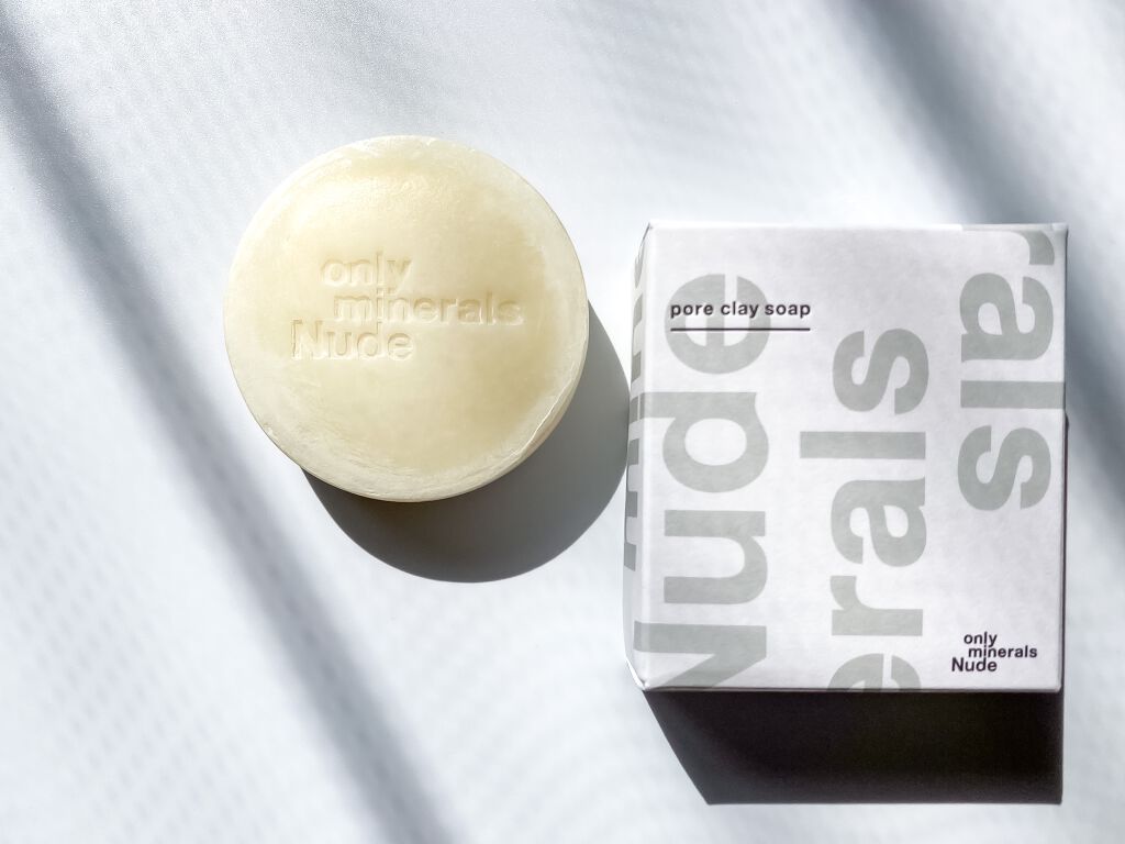 Nude ポアクレイソープ/ONLY MINERALS/洗顔石鹸を使ったクチコミ（2枚目）