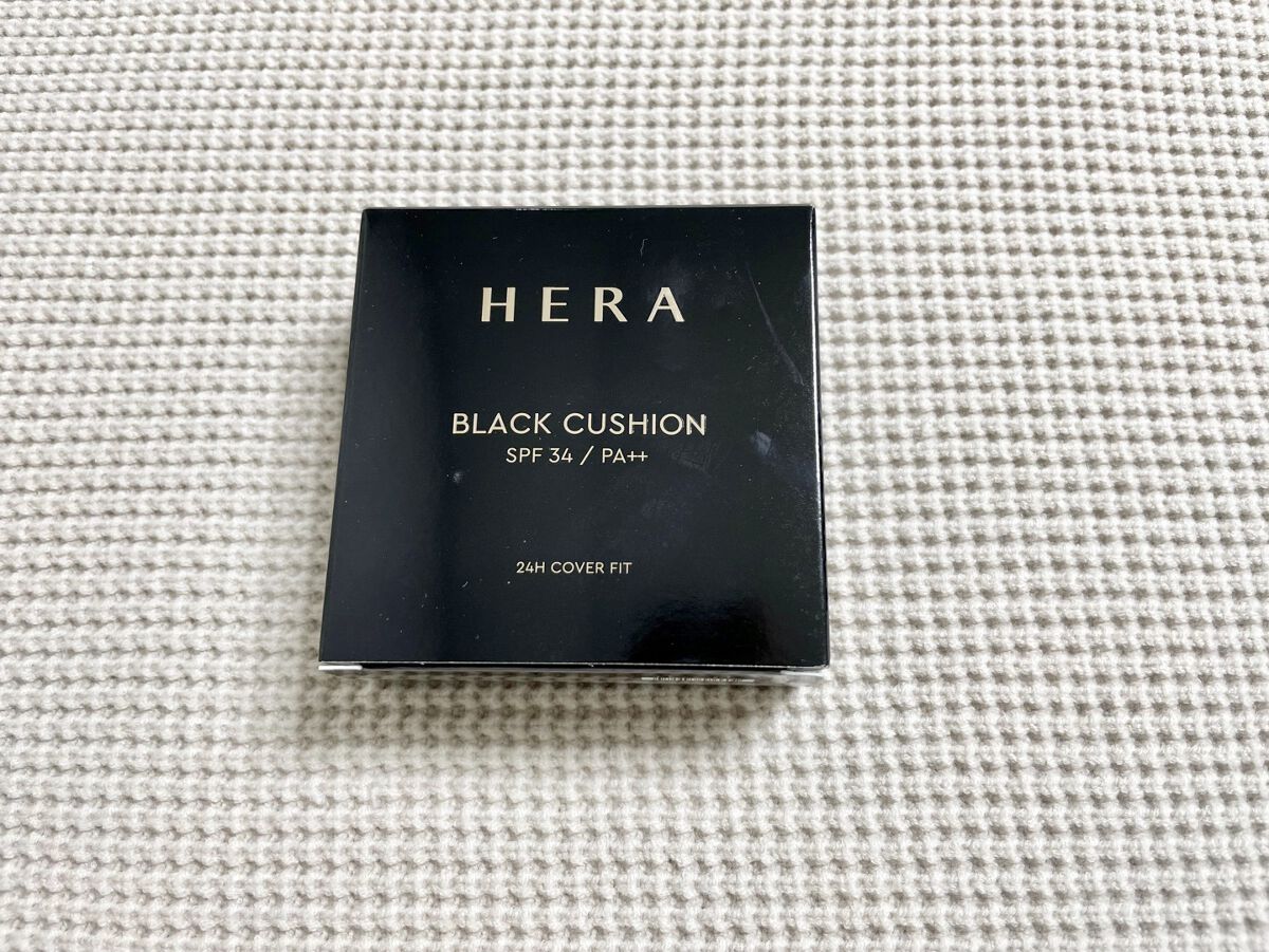 ブラック クッション/HERA/クッションファンデーションを使ったクチコミ（1枚目）