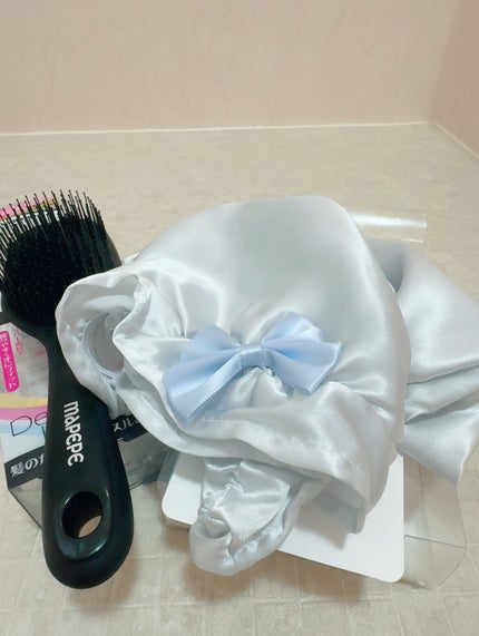 デタングリングブラシ ロング/マペペ/ヘアブラシを使ったクチコミ(4枚目)