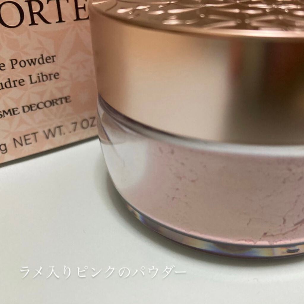 とうふ on LIPS 「【コスメデコルテフェイスパウダー80glowpink】かの有名..」(3枚目)