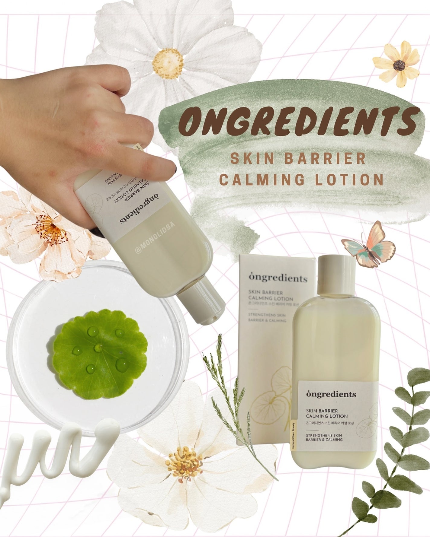 Skin Barrier Calming Lotion/Ongredients/乳液を使ったクチコミ(1枚目)