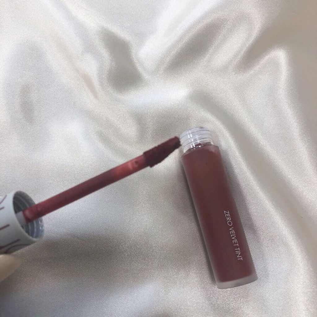 ゼロベルベットティント/rom&nd/リップティントを使ったクチコミ（3枚目）