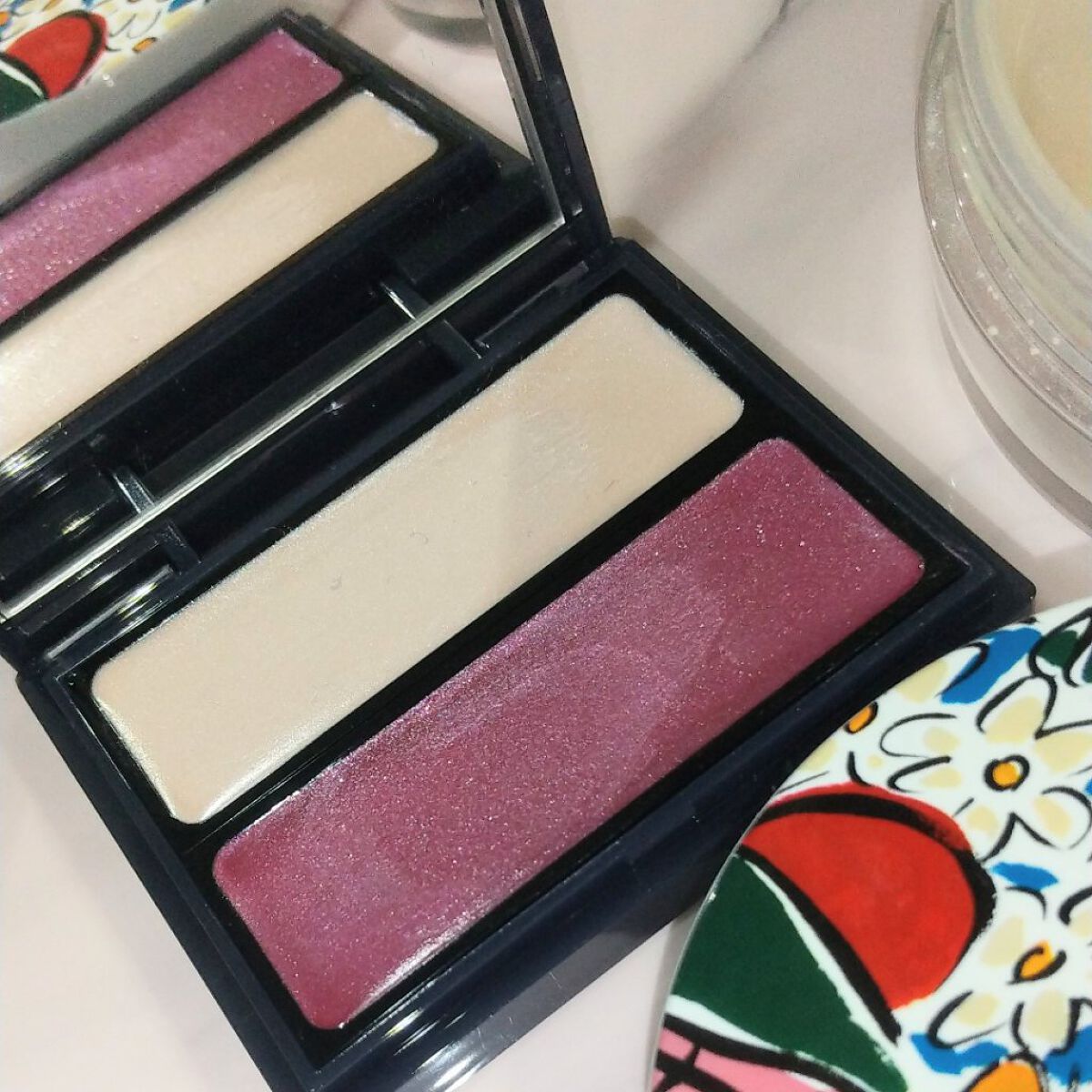 セラムマルチグロウデュオ/Borica/クリームハイライトを使ったクチコミ（2枚目）