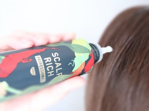 スカルプリッチ プロフェッショナル/日清食品/頭皮ローションを使ったクチコミ(3枚目)