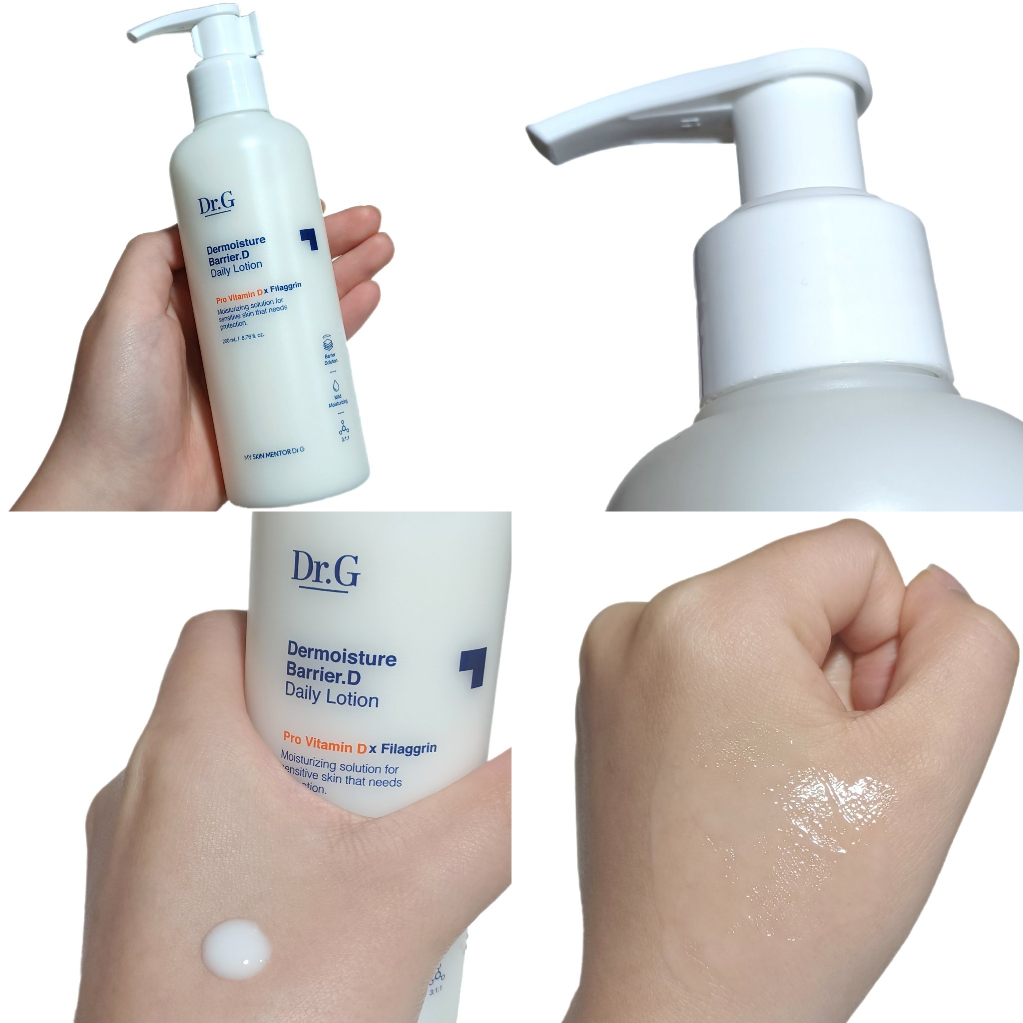 Dr.G ザ・モイスチャーバリアDデイリーローションのクチコミ「
今回は、敏感肌/満たされない保湿感
肌のコンディション低下
くすんだ肌/角質/繰り返される肌.....」（3枚目）