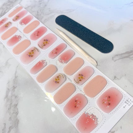 リアルジェルネイルシール/BEAUTY AVENUE/ネイルシールを使ったクチコミ(2枚目)