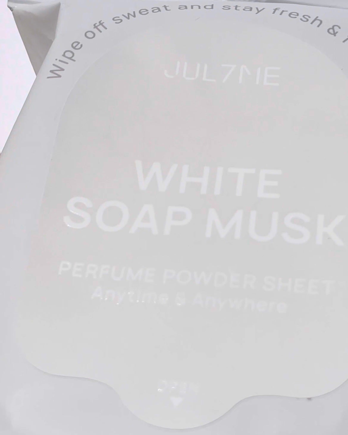 ジュライミー フレグランスパウダーシート サンセットフリージア/JUL7ME/ボディシートを使ったクチコミ(3枚目)