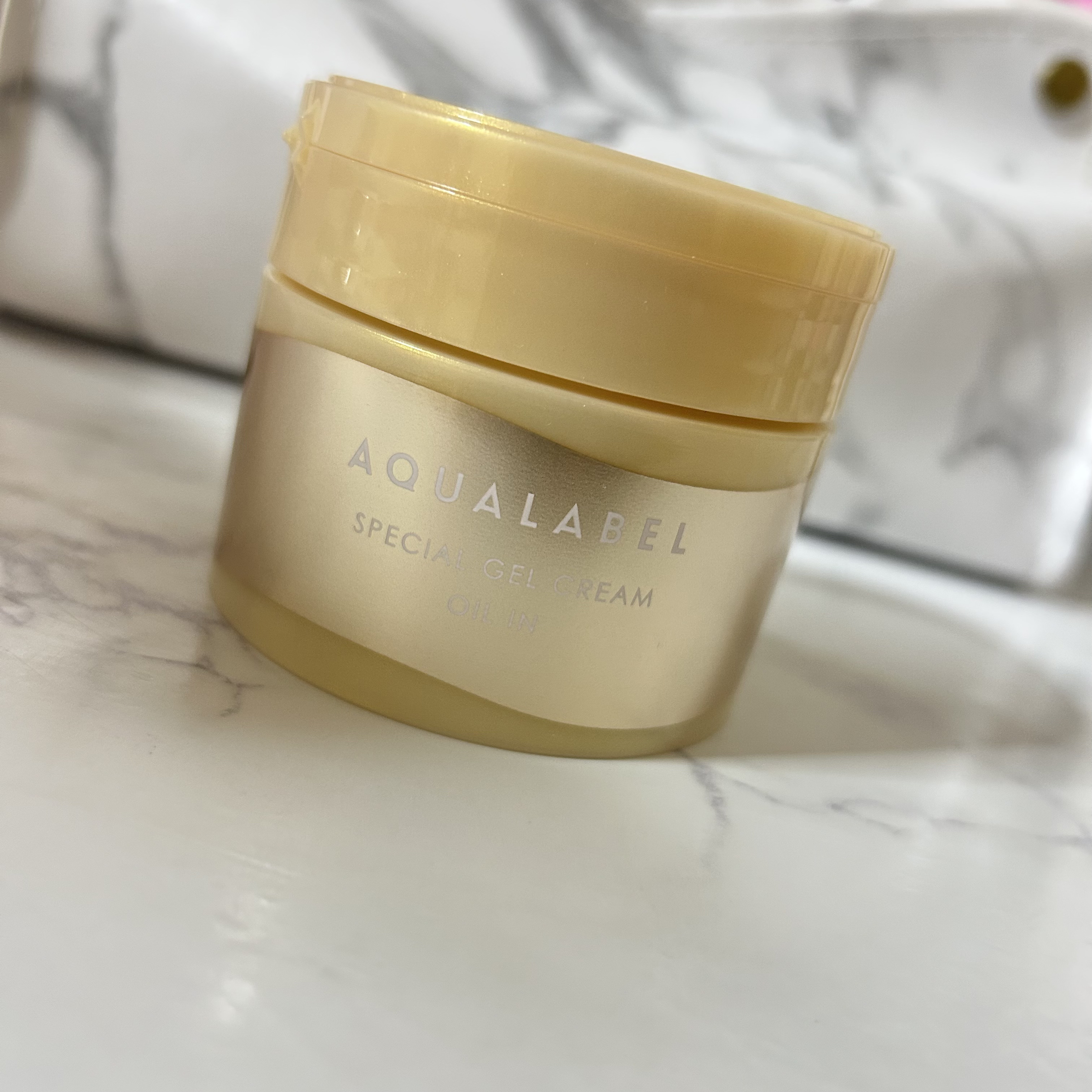 スペシャルジェルクリーム　ＥＸ　（オイルイン）/アクアレーベル/オールインワン化粧品を使ったクチコミ（2枚目）