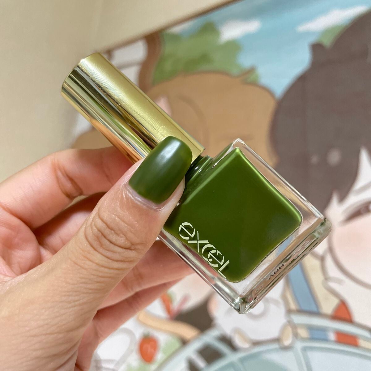 エクセル ネイルポリッシュ N/excel/マニキュアを使ったクチコミ(2枚目)