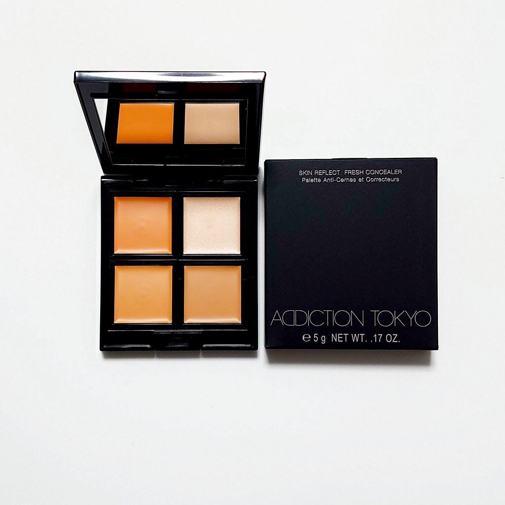 スキンリフレクト フレッシュ コンシーラー/ADDICTION/パレットコンシーラーを使ったクチコミ(1枚目)