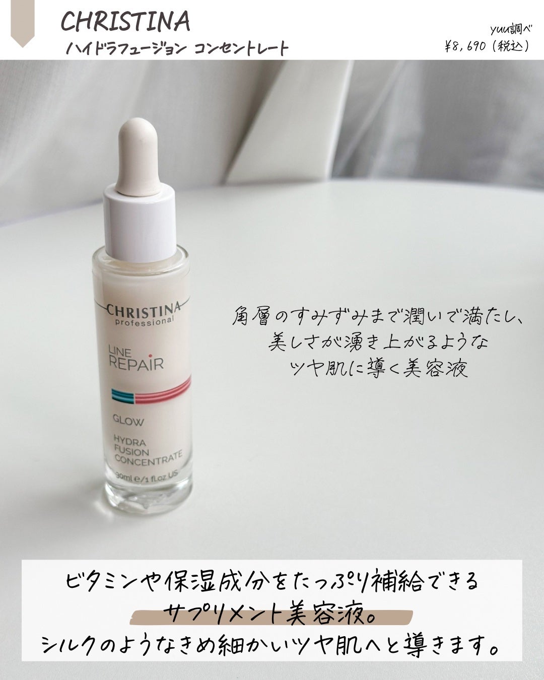 ハイドラフュージョン コンセントレート/LINE REPAIR/美容液を使ったクチコミ(2枚目)