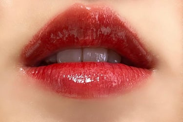 にゅふぃまむ on LIPS 「bbybanila졸리맛탱글로우틴트RD02💄深く艶のある赤が..」（2枚目）