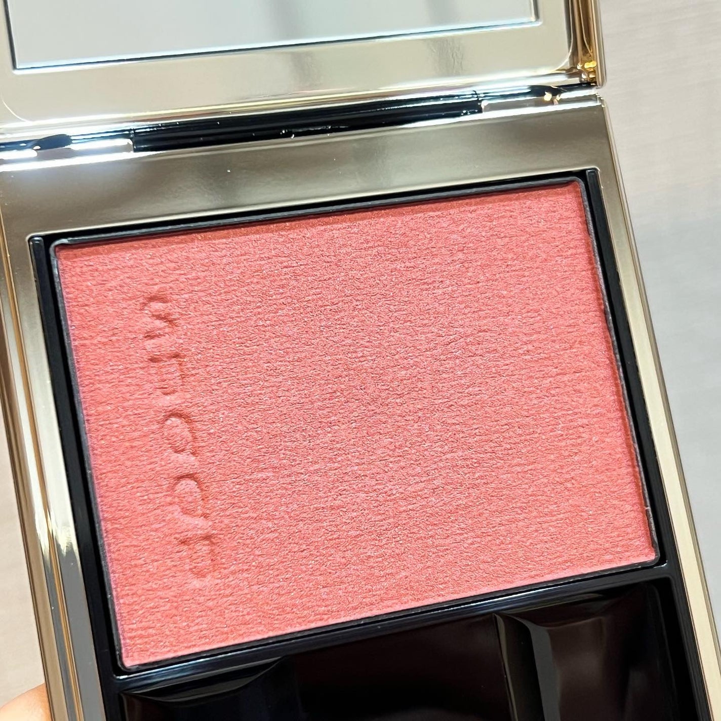 メルティング パウダー ブラッシュ/SUQQU/パウダーチークを使ったクチコミ(5枚目)