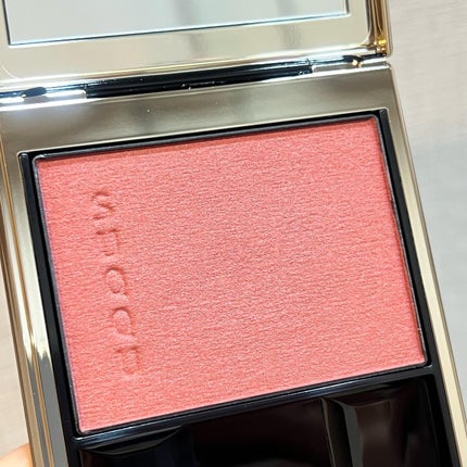 メルティング パウダー ブラッシュ/SUQQU/パウダーチークを使ったクチコミ(5枚目)