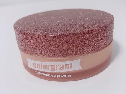 ロージートーンアップパウダー/Colorgram/ルースパウダーを使ったクチコミ(1枚目)