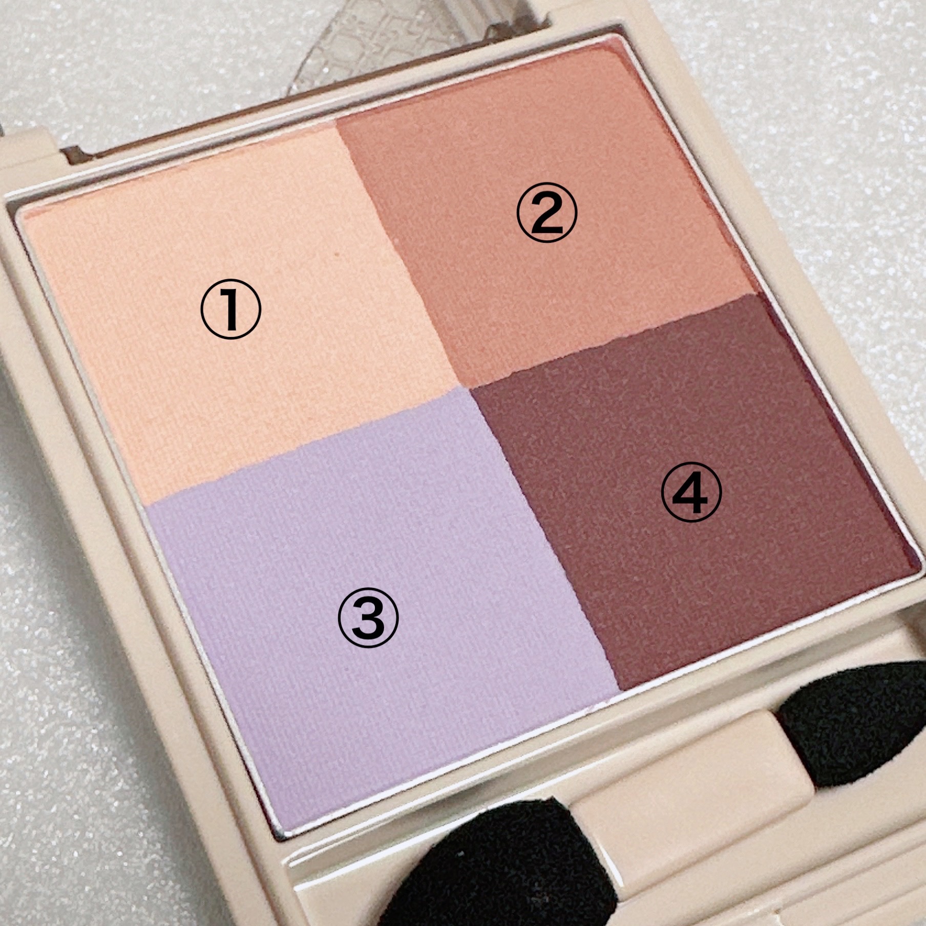 ニュアンス マット クリエイター PU-7 クラシカルモーヴ（限定）/Visée/アイシャドウパレットを使ったクチコミ（2枚目）