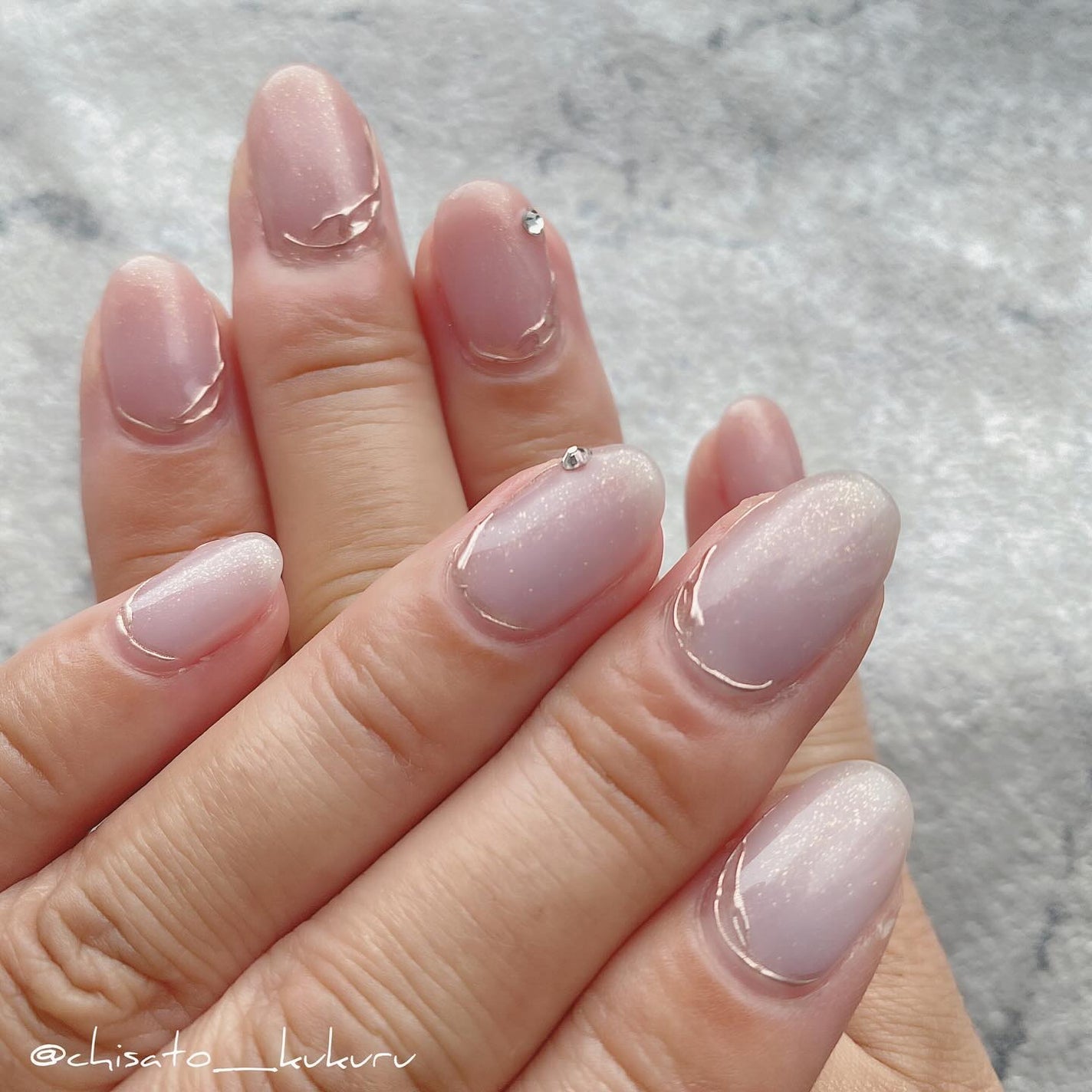 ☆kukuru☆ on LIPS 「×@homei_nailその他の投稿はこちらから▶︎@chi..」(4枚目)