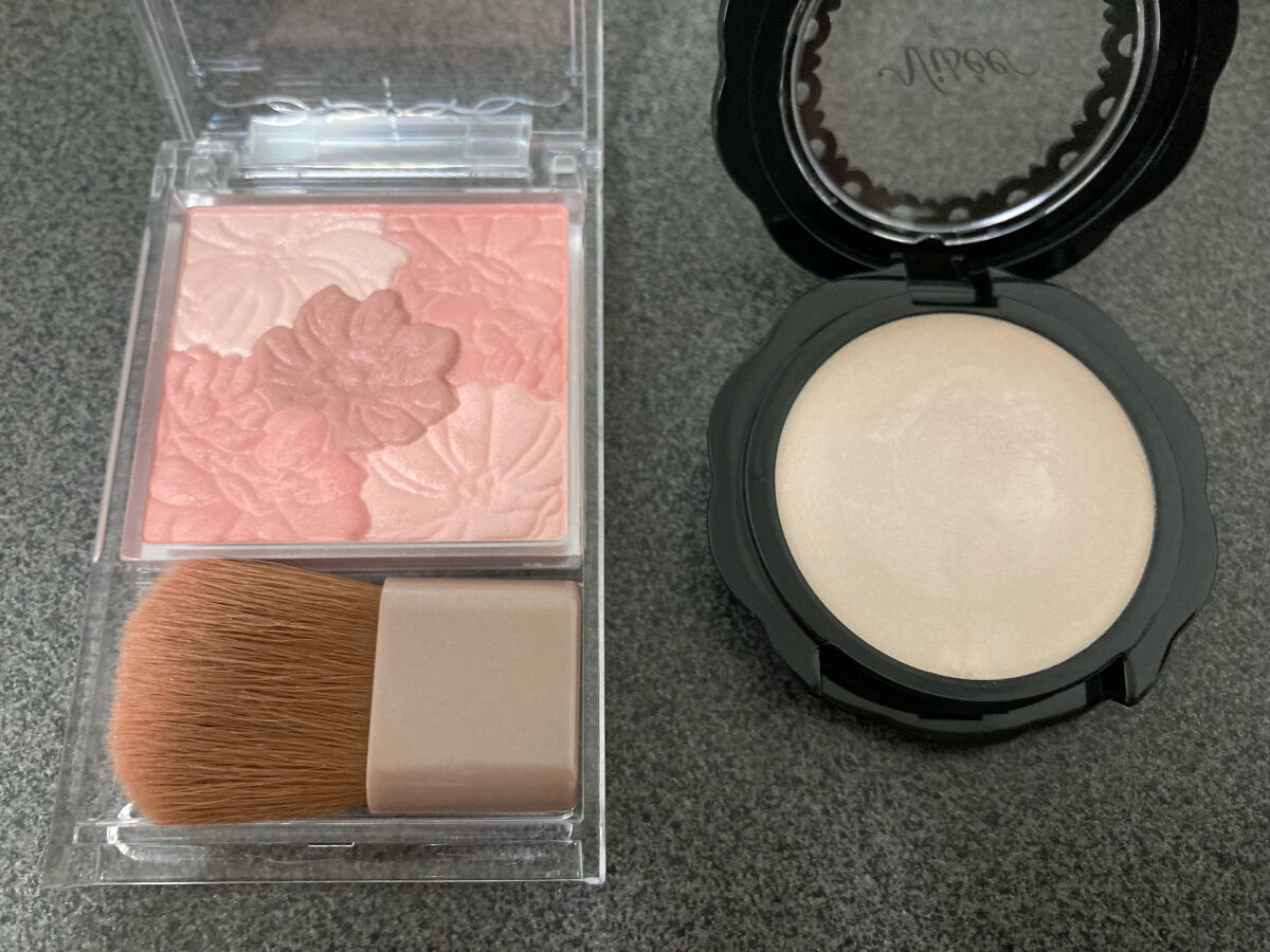 グロウフルールチークス/キャンメイク/パウダーチークを使ったクチコミ（2枚目）