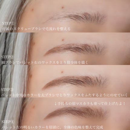 モンスーンアイブロウワックス/CathyDoll/その他アイブロウを使ったクチコミ(5枚目)