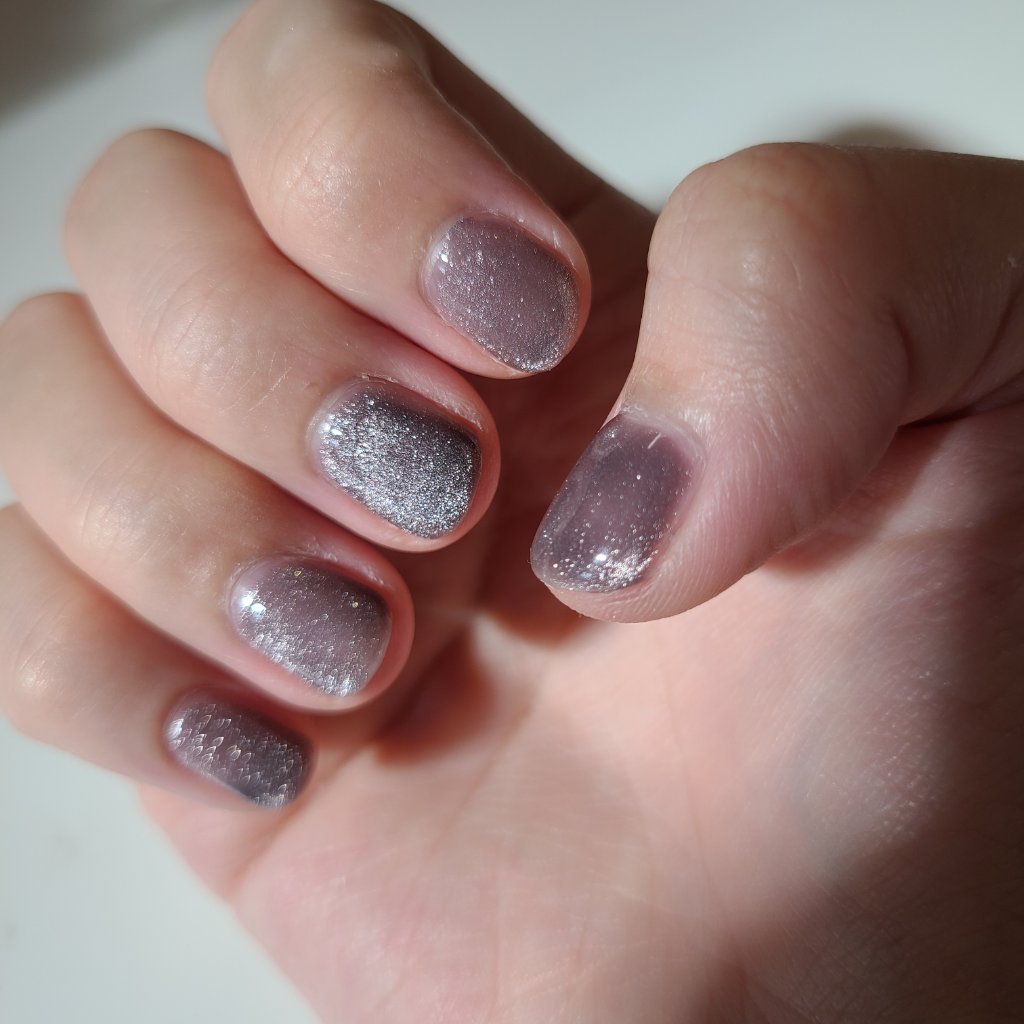 Re:gel カメレオンマグネットジェル/Beach/ジェルネイルを使ったクチコミ（2枚目）