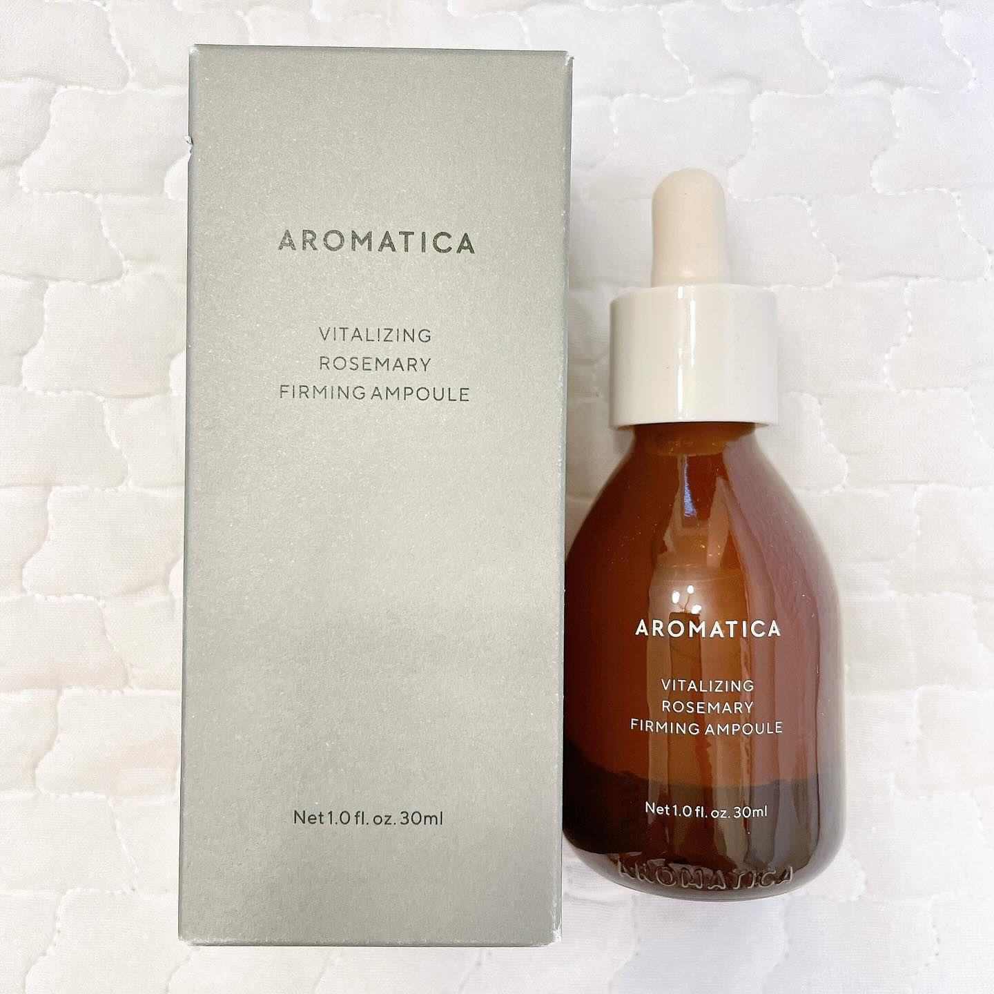 バイタライジング ローズマリー ファーミング アンプル/AROMATICA/美容液を使ったクチコミ（1枚目）