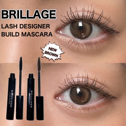 ラッシュデザイナー・ビルドアップマスカラ /ブリリアージュ/マスカラを使ったクチコミ(1枚目)