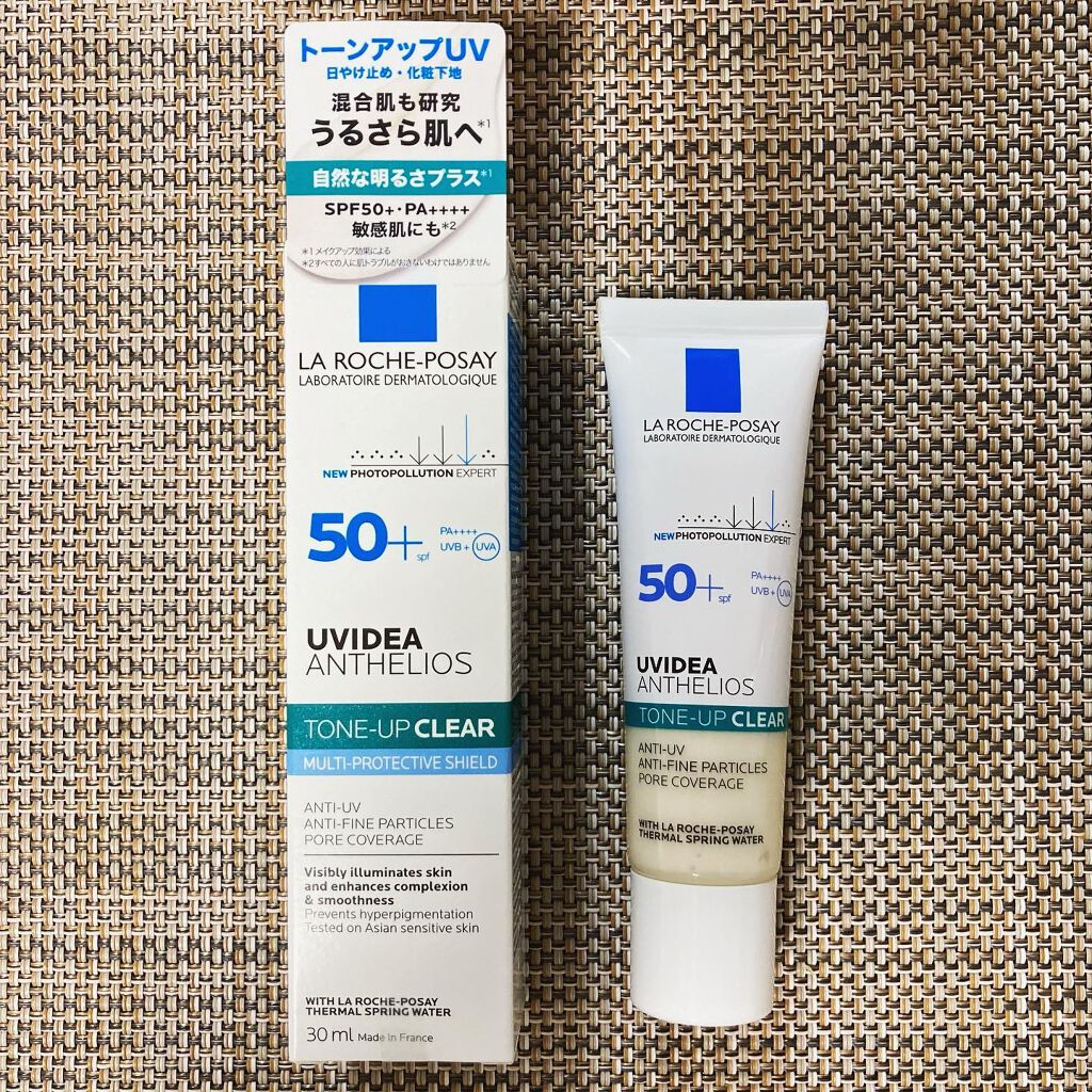 UVイデア XL プロテクショントーンアップ クリア/ラ ロッシュ ポゼ/化粧下地を使ったクチコミ(1枚目)
