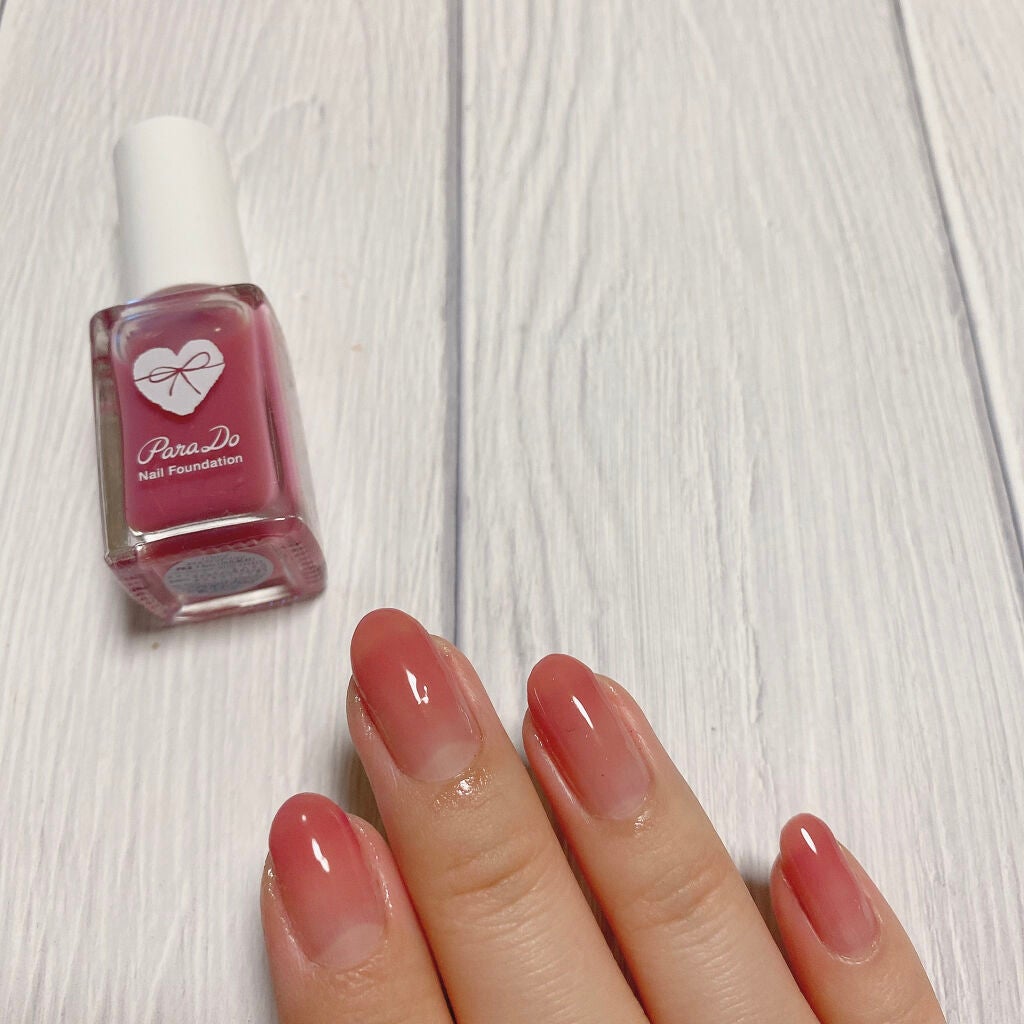 ネイルファンデーション/パラドゥ/マニキュアを使ったクチコミ(2枚目)