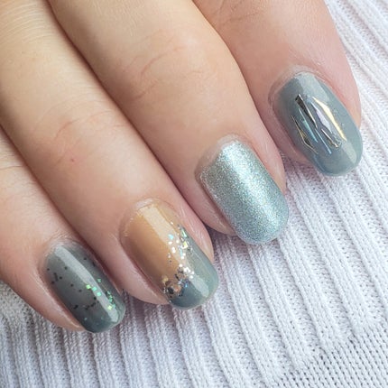 土木系おねいさん on LIPS 「先週の日曜日は七夕だったね。ネイルも七夕を意識してみたよ💅✼•..」(5枚目)