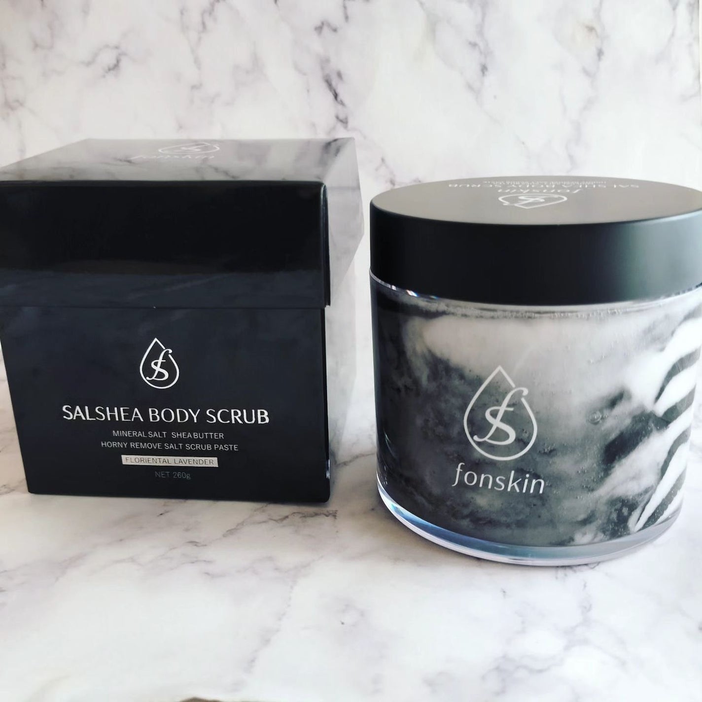 ソルシアボディスクラブ/fonskin/ボディスクラブを使ったクチコミ(1枚目)