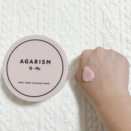 Q+Me スウィート ボム タラソ スクラブ/AGARISM/バスト・ヒップケアを使ったクチコミ(2枚目)