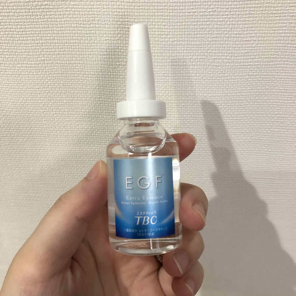 TBC FGFエクストラエッセンスEX 30mL 試してみた】TBC EGF