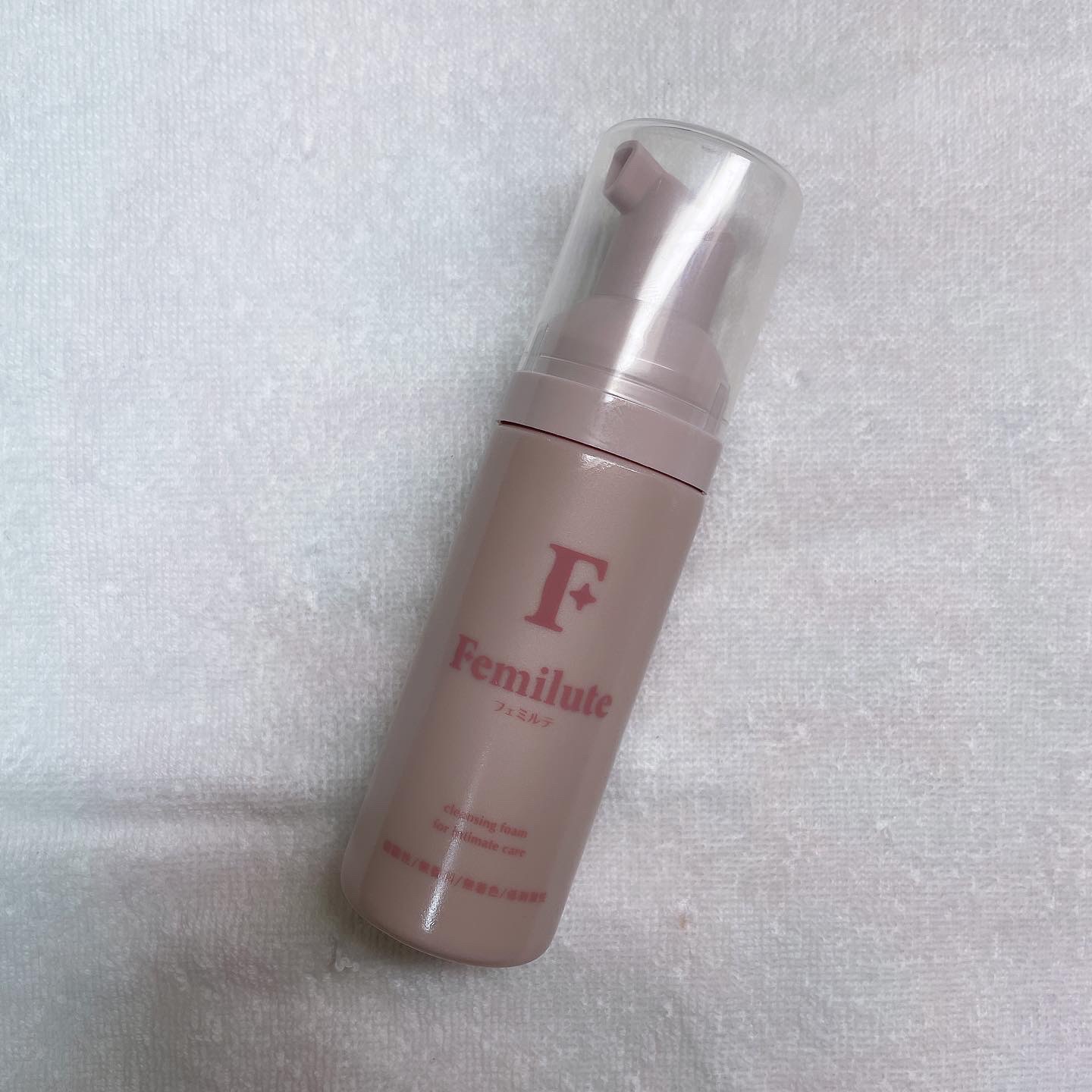 デリケートふきとりフォーム/Femilute/デリケートゾーンケアを使ったクチコミ（2枚目）