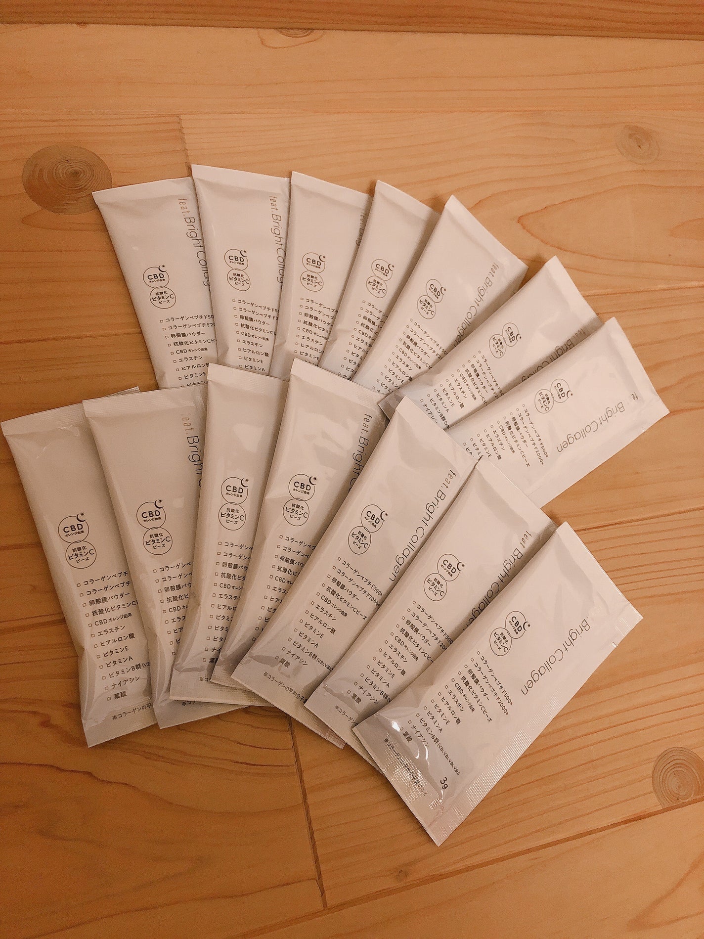 ブライト コラーゲン/Feat./美容サプリメントを使ったクチコミ(2枚目)