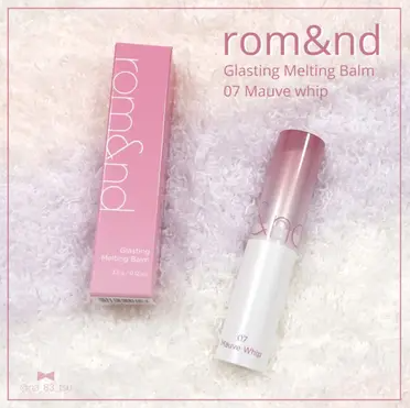 グラスティングメルティングバーム/rom&nd/リップバームを使ったクチコミ(2枚目)