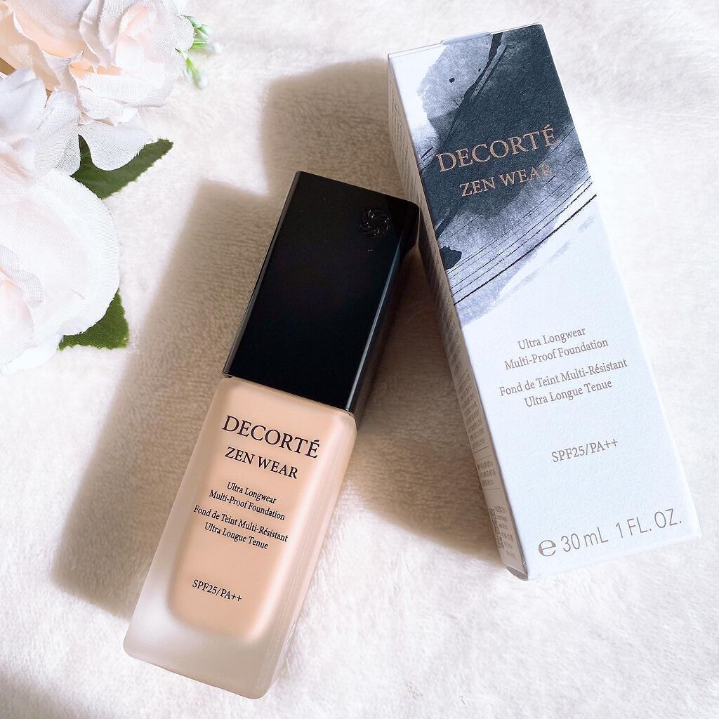 ゼン ウェア フルイド/DECORTÉ/リキッドファンデーションを使ったクチコミ(2枚目)